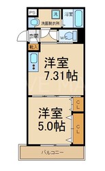 プルメリア御池の物件間取画像